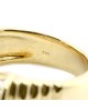 Channel Set Baguette Diamond Band in 18K Yellow Gold